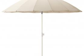 Emplacement Grands parasols cream - parasols crèmes, beiges - mobiliers extérieurs pour vos événements, foires, salons...