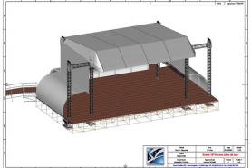 Emplacement Scène - podium - structures pour concerts, festivals, événements,... PLUSIEURS DIMENSIONS DISPONIBLES