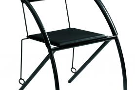 Locatie Designstoelen Arco,  kleur geheel zwart
