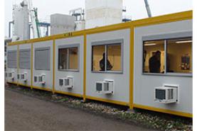 Emplacement Assemblage de modules habitables - BUREAUX et espaces de TRAVAIL avec sanitaires - Containers modulaires