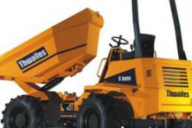 Emplacement Dumper 6T sur pneux