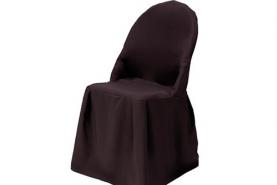 Emplacement Housse de chaise Super de Luxe noir