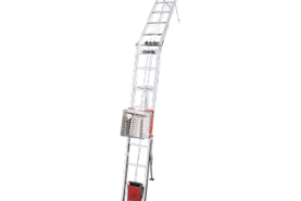 Locatie Dakpannenlift telescopisch op Aanhanwagen 25m