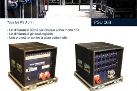 Emplacement Coffret électrique 63 A