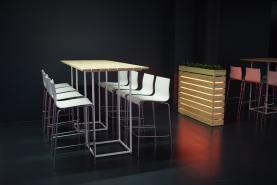 Mobilier en location pour événements - salons - foires : tables