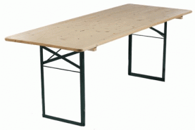 Emplacement Tables pliantes - tables brasseur - mobiliers pour vos événements, foires, salons...
