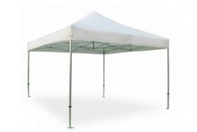 Emplacement Tente de réception - Abri - Tonnelle - 3 x 3 m - Blanc