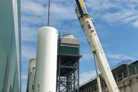 Emplacement Grue téléscopique pour manutention, levage, montage