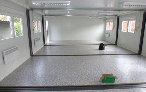 Location Réfectoires - Assemblage de modules - Containers modulaires pour chantier, écoles, entreprises... 