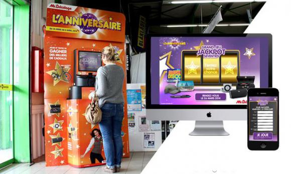 Location Bornes de jeu - Bornes interactives - Tablettes tactiles - Totems informatifs