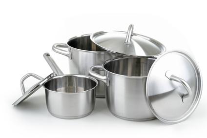 Location Casseroles - poêles en inox - professionnelles