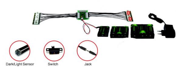 Location PLV lumineuse- circuit lumineux de 1,3,5,10 leds ou sur mesure 