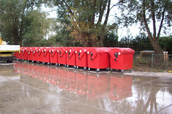 Location Poubelle (DIN)  - Container à ordures - de 240 à 5000 litres pour tous types de déchets - Cl2, cartons, plastiques avec prime Valipack (courte ou longue durée)