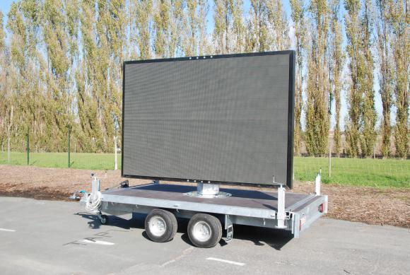 Location Location de remorques LED - Panneau d'affichage
