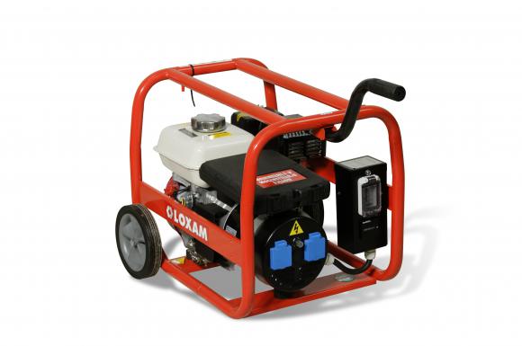Location Stroomgroep benzine 230v-3,5kva