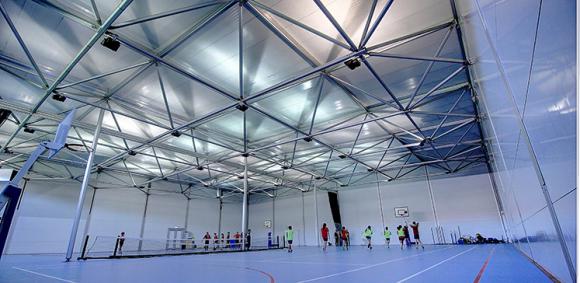 Location Hall de sport démontable - Complexe sportif provisoire pour événements sportifs, compétitons... Structures modulaires