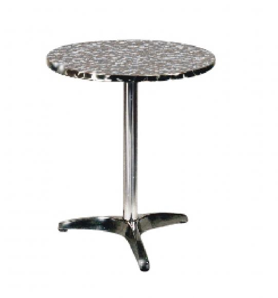 Location Tafel Ibiza Low heeft een aluminium onderstel