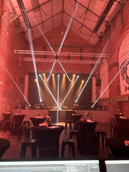 Location Wash Led Aura concert, mise en valeur, soirée