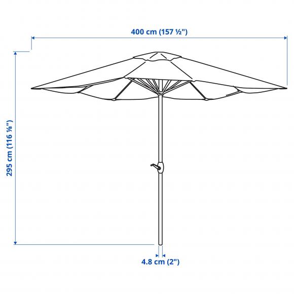 Location Parasols avec pied 