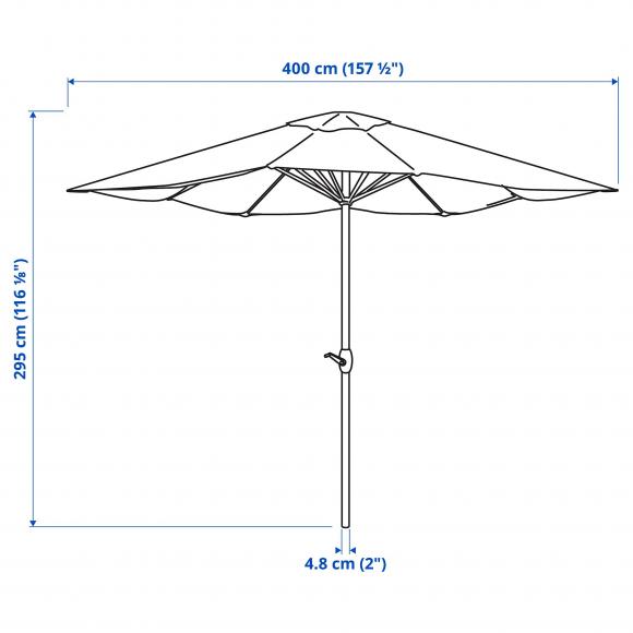 Location Parasols avec pied 