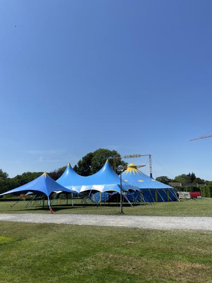 Location Chapiteau 22m rond à louer 