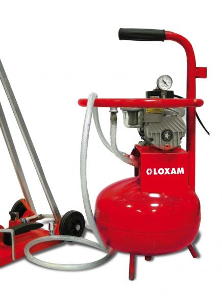 Location Vacuumpomp voor kernboormachine