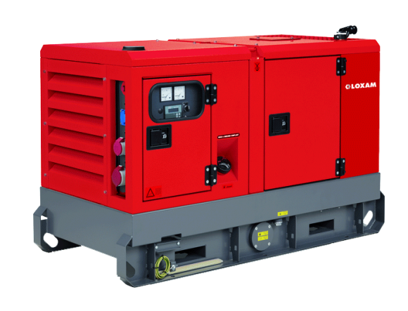 Location Stroomgroep diesel 400v <=20 kva