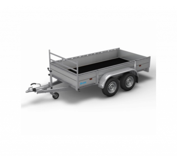 Location REMORQUE DOUBLE ESSIEU NON FREINÉE NON BÂCHÉE