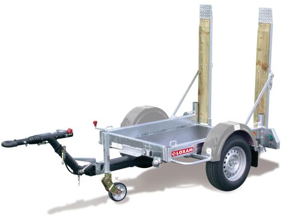 Location Aanhanwagen maximaal Laadvermogen1t