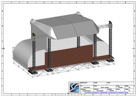 Location Scène - Podium - structures pour concerts, festivals, événements,...
