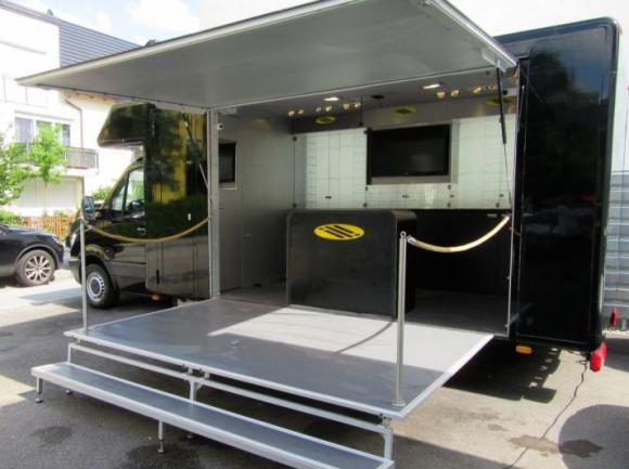 Location Camion showroom - espace de vente et de promotion