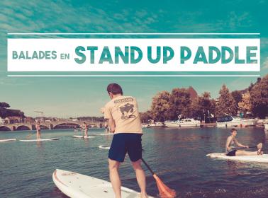 Location Stand Up Paddle - Jeux aquatiques - Divertissement sur Meuse à Namur - Sport nautique - Planches de surf sur rivière
