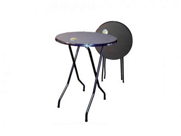 Location Tables hautes rondes - tables mange-debout - mobiliers pour vos événements, foires, salons, réceptions... 