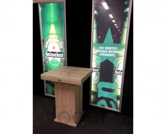 Location Houten tafel - Receptietafel - Salontafel - Eettafel